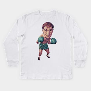 Marciano Boxing Dune-8 Pixel Art Kids Long Sleeve T-Shirt